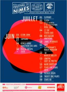 nimes festival poster 2019