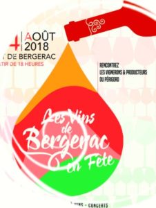 bergerac wine fair poster