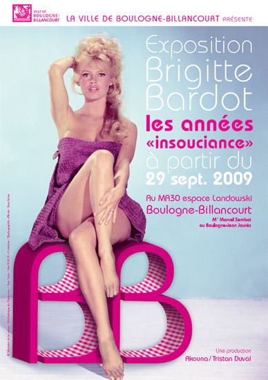 bardot exhibition poster