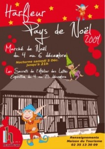 harfleur christmas market poster