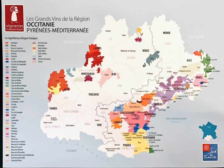 Vineyards of Occitanie