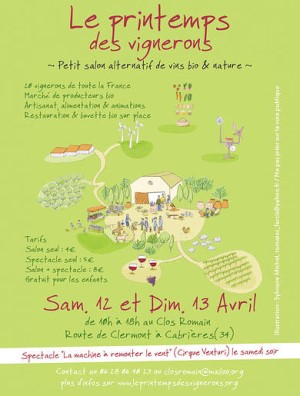 printemps des vignerons poster