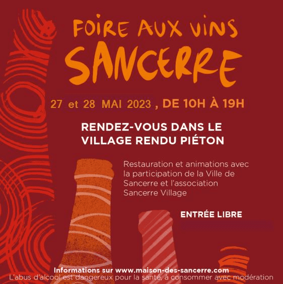 sancerre wine fair poster