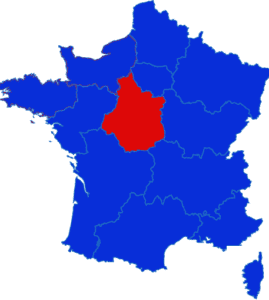 Centre- Val-de-Loire map