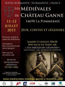 Chateau de Ganne poster