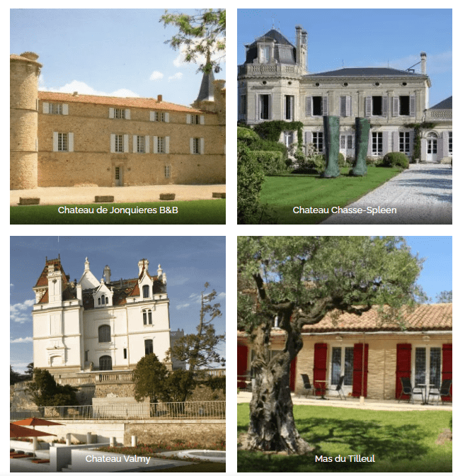 Top vineyard B&Bs in France